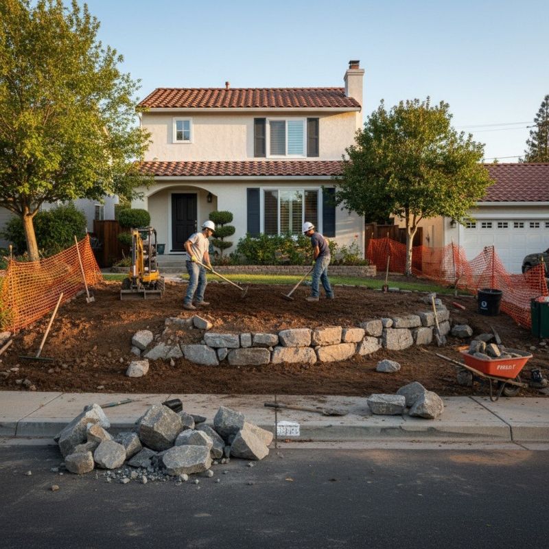 Contact About Stone Wall Hardscaping